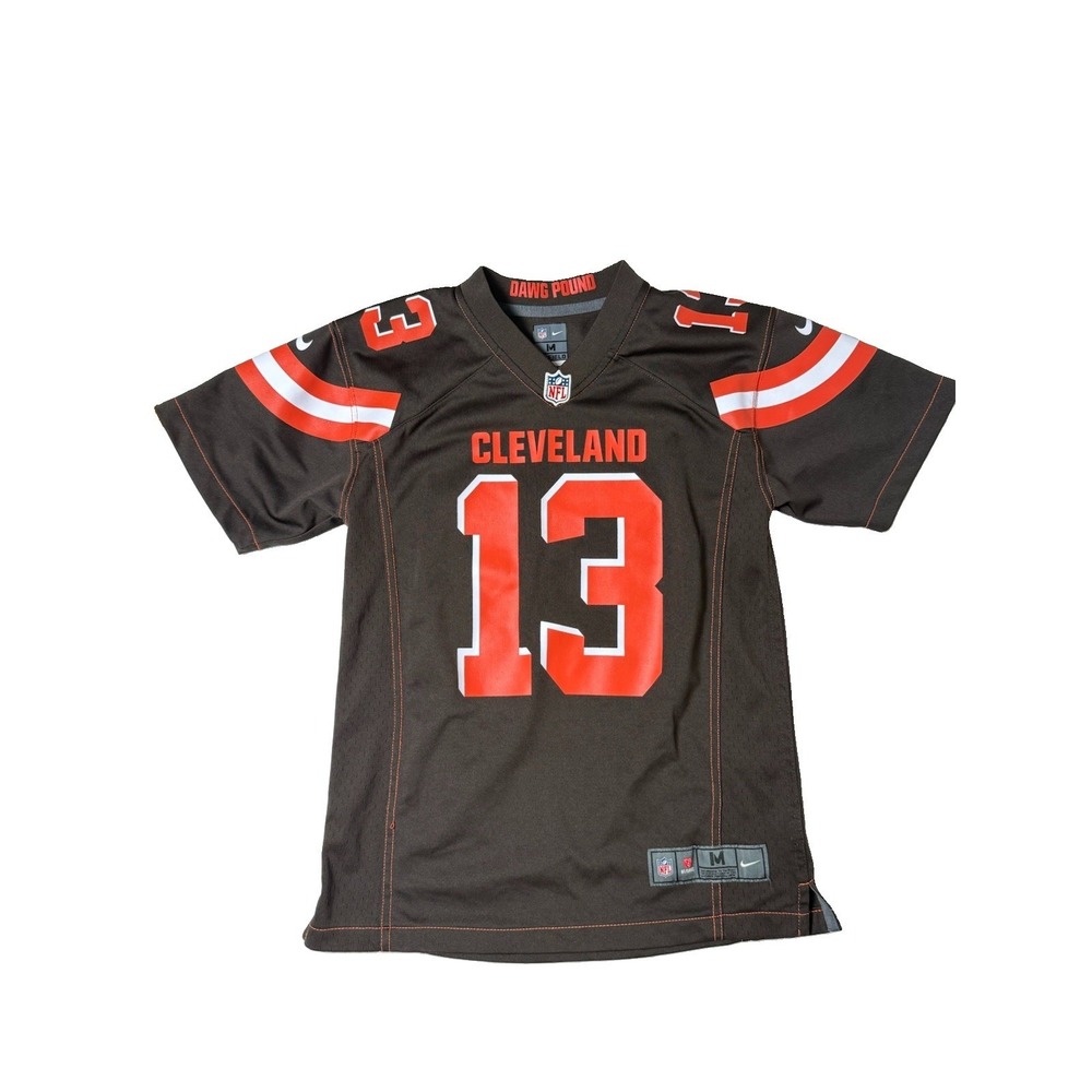 Nike Cleveland Browns Odell Beckham Jr #13 Youth Medium NFL Jersey Brown M 10-12